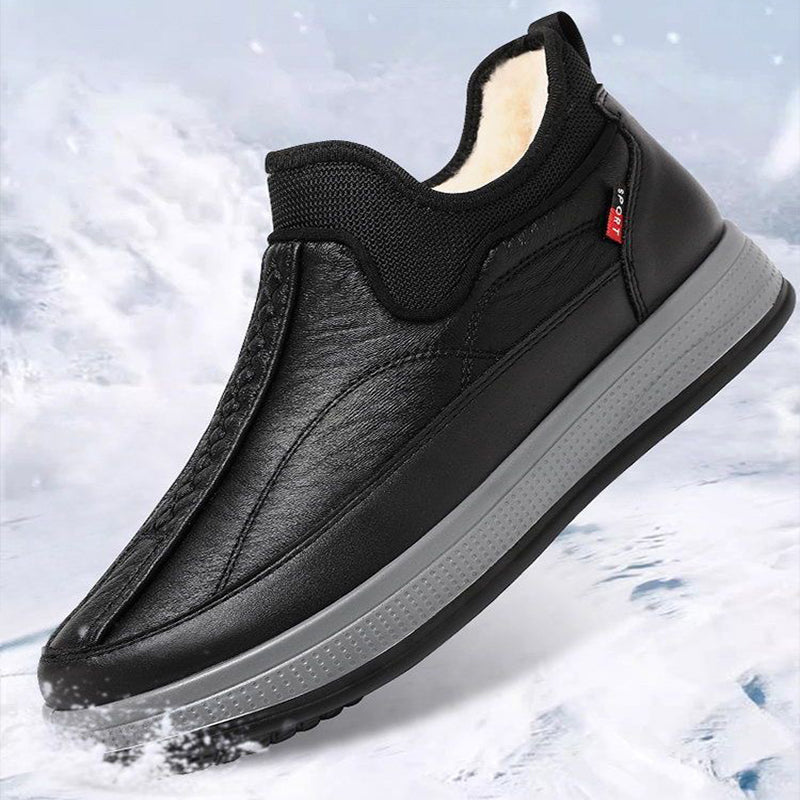 Chaussures d’hiver homme doublées - Noir