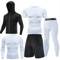 Ensemble de compression homme 5 pièces - Blanc – 720