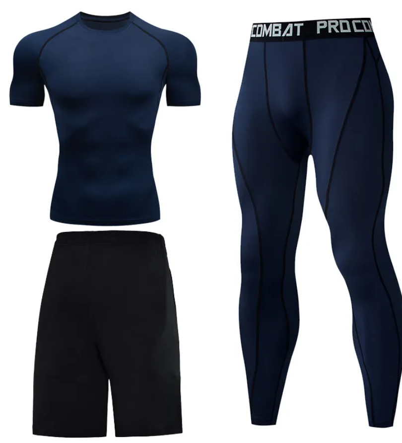 Style 16 - ensemble de compression homme 3 pièces