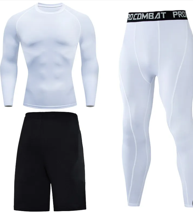 Style 9 - ensemble de compression homme 3 pièces
