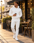 Ensemble sweat à capuche homme - Blanc