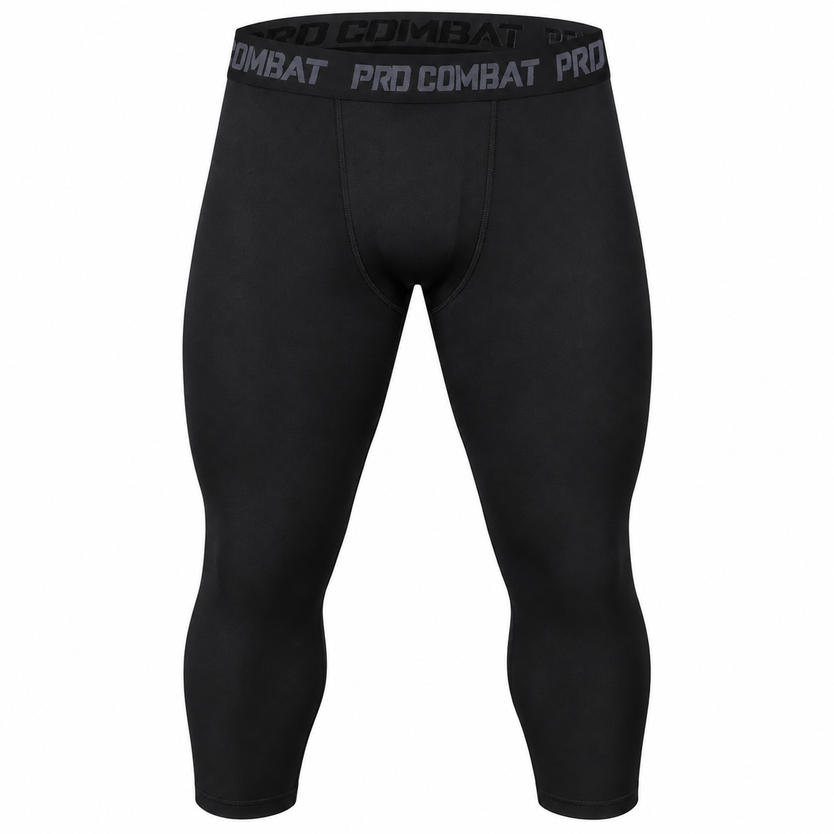 Legging de compression homme 3/4 - Noir