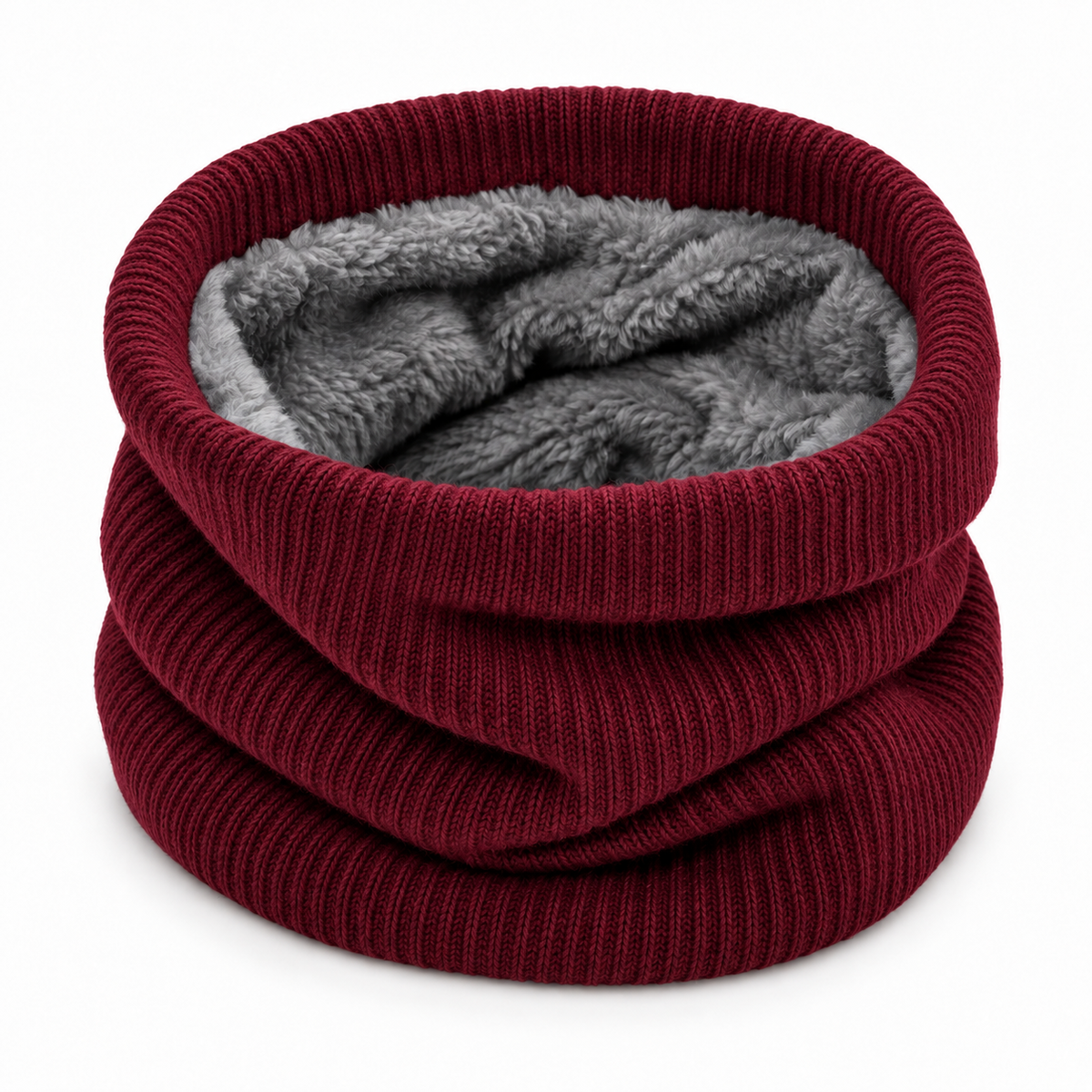 Snood thermique unisexe - Rouge Bordeaux