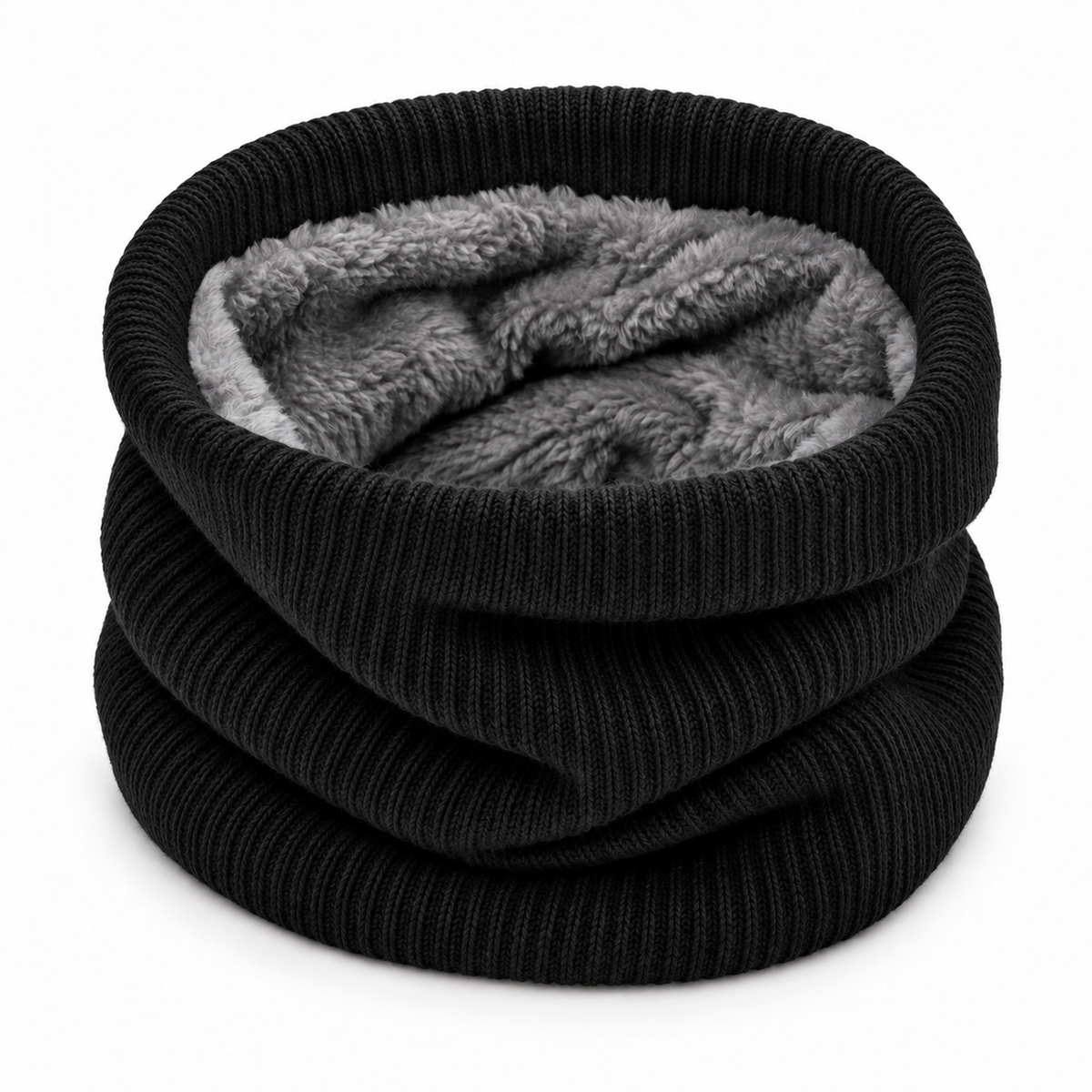 Snood thermique unisexe - Noir